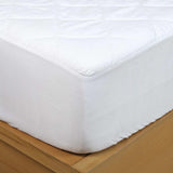Microfiber Water Resistant Quilted Mattress Protector With Fitted