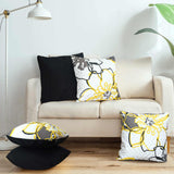 Floral Abstract Cushion Covers (Bundle of 5)