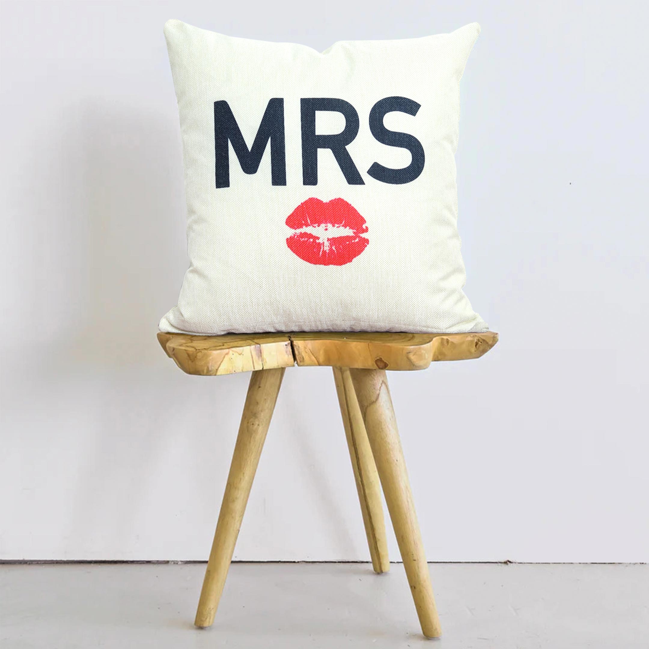 Prime Throw Cushion Cover - Mrs.