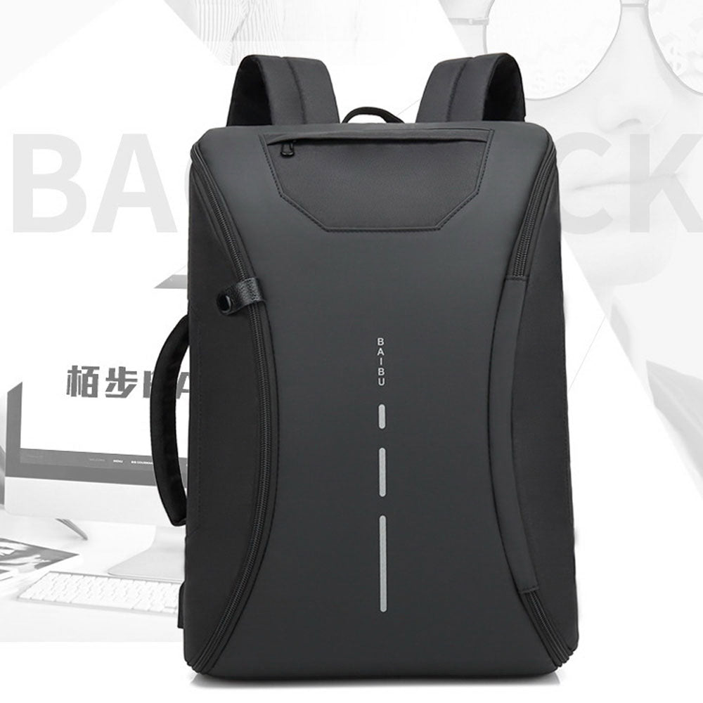 2 in1 New Style Anti-Theft USB Charging Slim Backpack/Laptop Bag