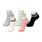 Unique Design Premium Cotton No Show  Ankle Socks (Pack of 5)