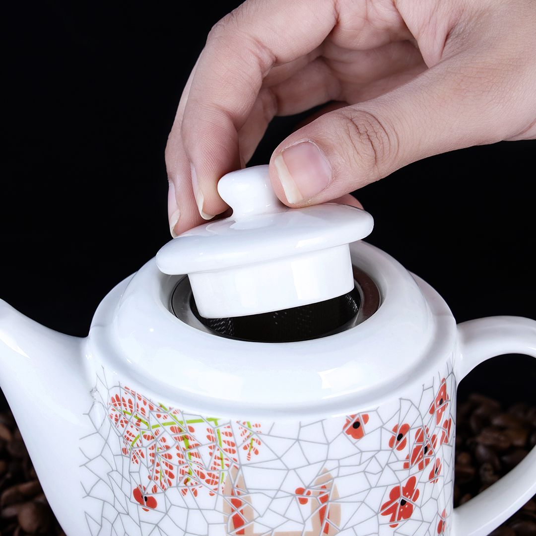 Spotty Bunny Design Ceramic Tea Pot Set 3- PCS