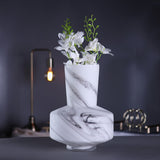 Nordic Style Marble Base Vase