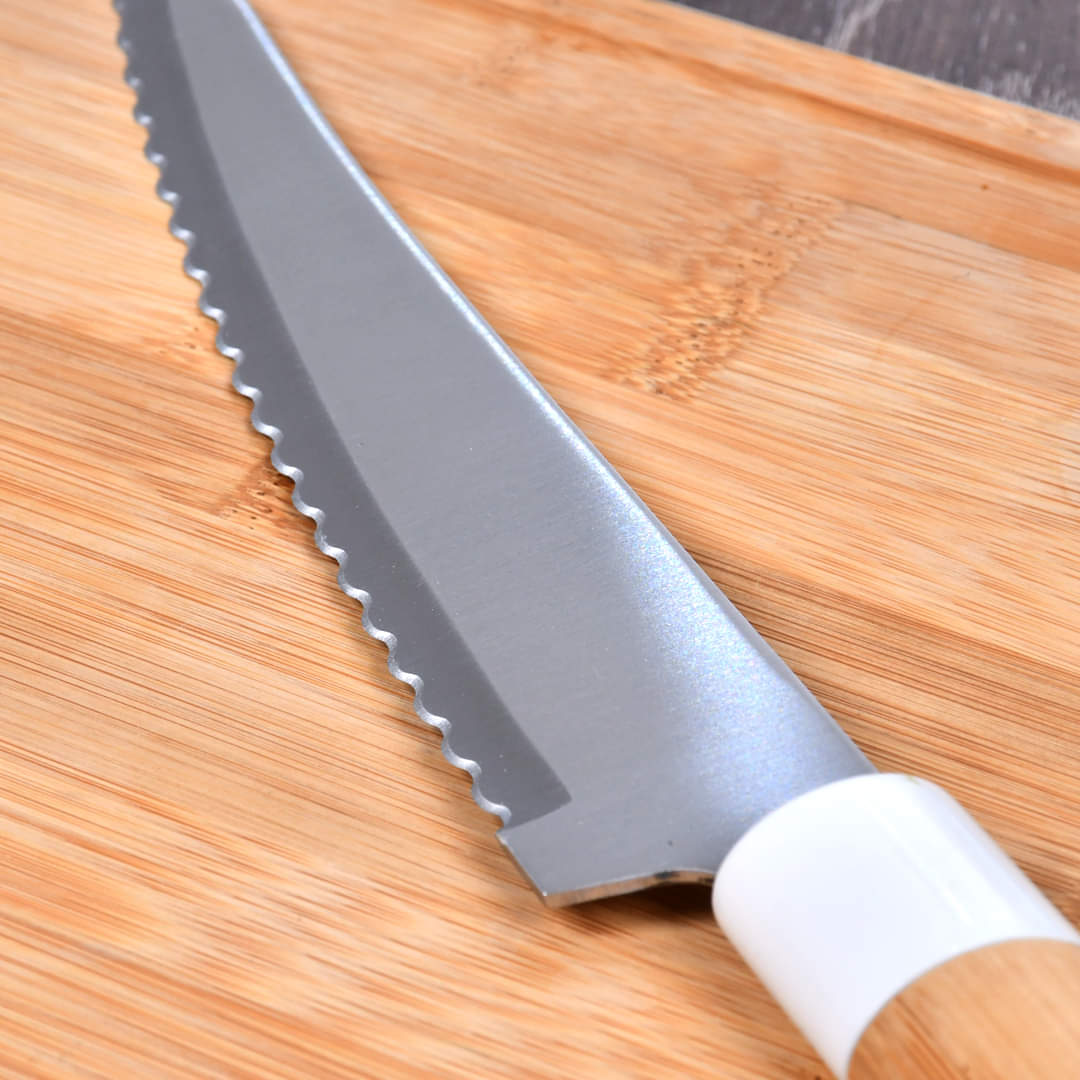 Tessie & Jessie kitchen Cutlet Knife with Wooden Handle