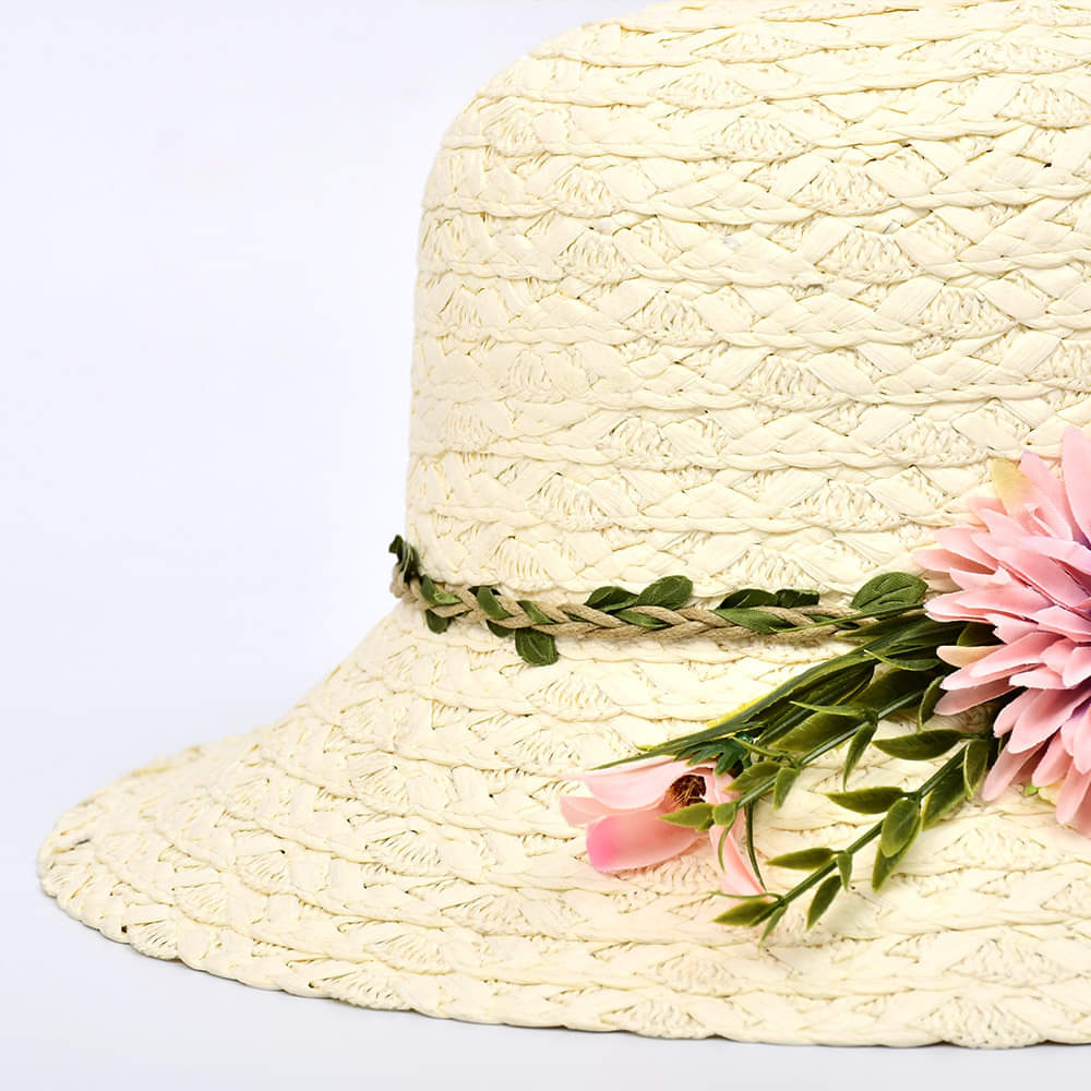 Stylish Ladies Flower Sun Hat