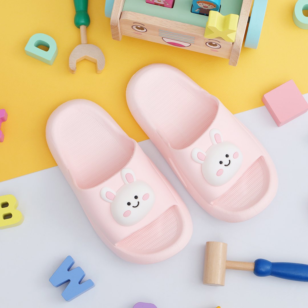 Bear & Bunny Design Kids Slipper