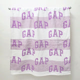 Premium Quality Purple Stripe Gym & Bath Towels