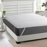 Microfiber Quilted Strapped Mattress Protector