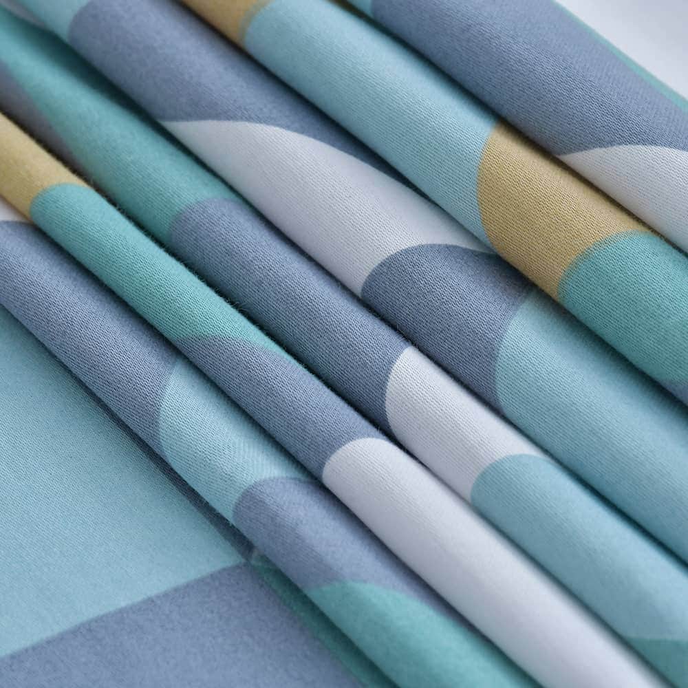 Premium Quality Cotton Satin King Size Bedsheet Set 3 Pcs-Multi-Pattern (Thread Count 250)