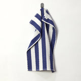 Blue and Grey Stripes Kitchen Towels