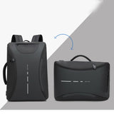 2 in1 New Style Anti-Theft USB Charging Slim Backpack/Laptop Bag
