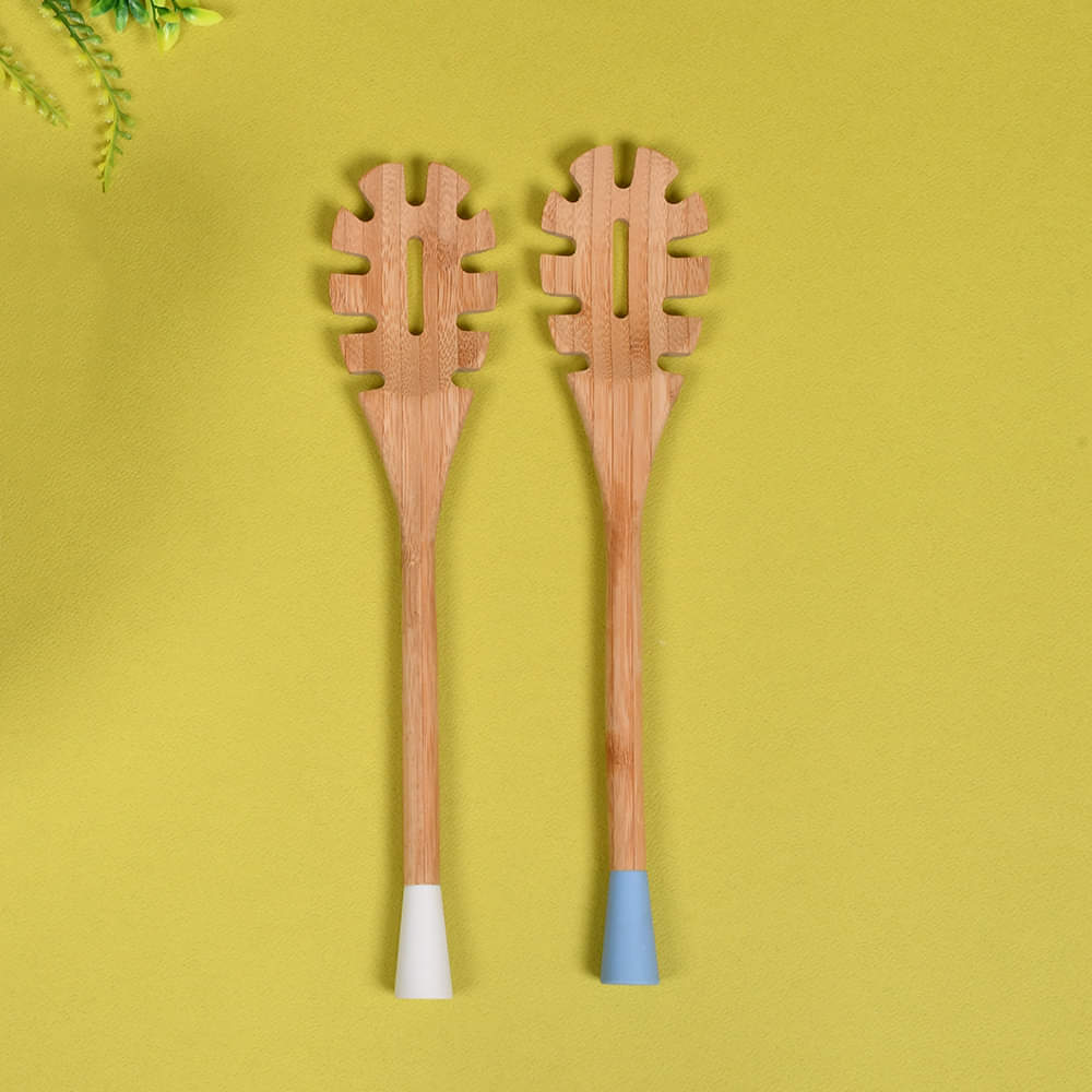 Bamboo Wooden Spaghetti Server Spoon