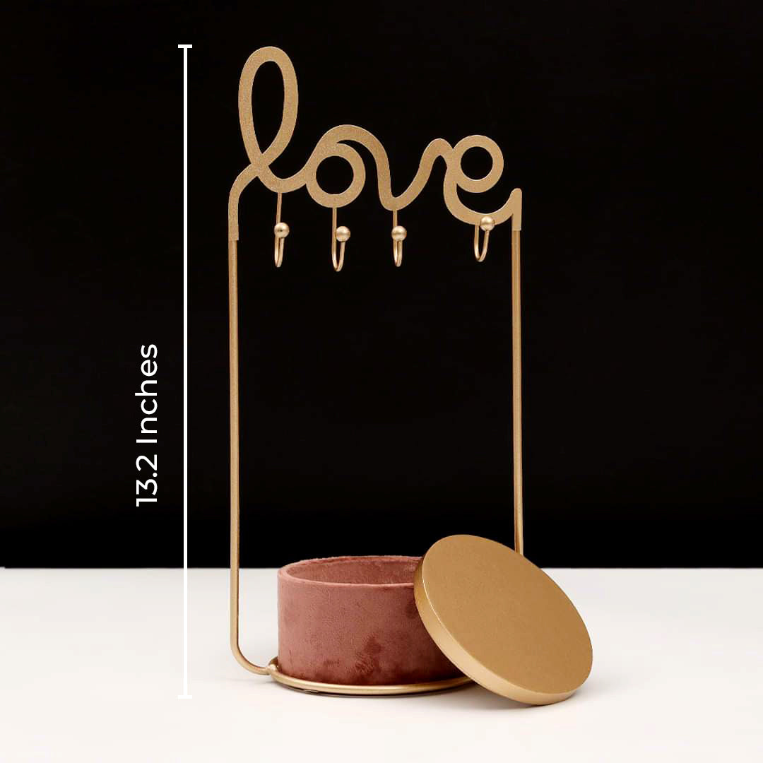 Love Design Jewelry Holder & Hook Stand