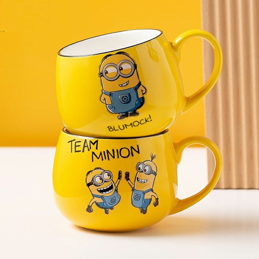 Adorable Cartoon Characters Oval Mug
