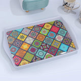 Melamine Colorful Mosaic Pattern Serving Tray