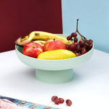 Macaron Color Fruit Drain Tray With Detachable Base