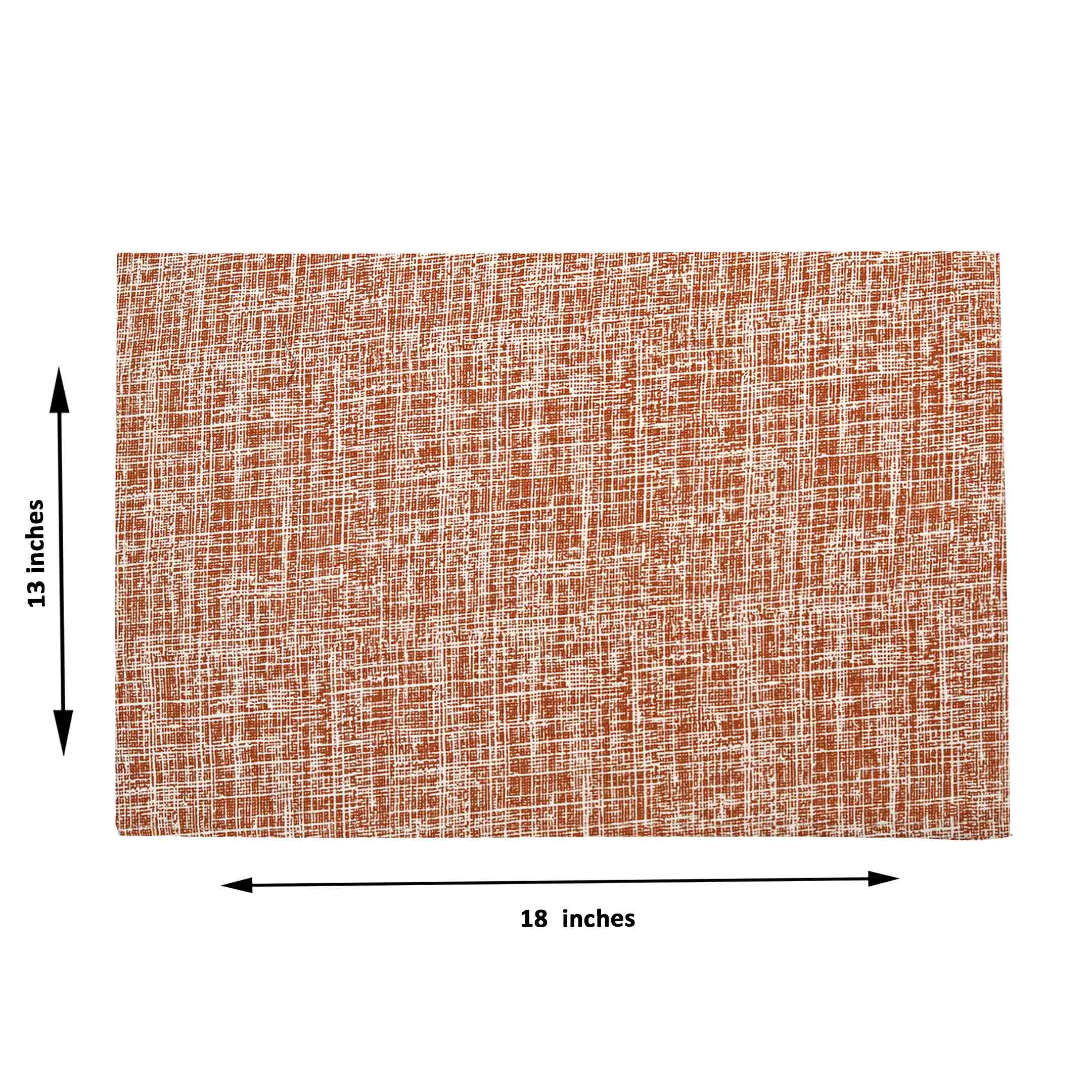 Rust Abstract Placemats