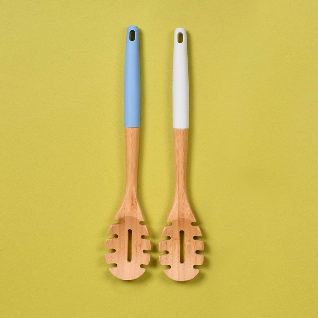 Bamboo Wooden Spaghetti Server Spoon