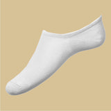 Premium Cotton Ankle No-Show Socks (Any Random Color)