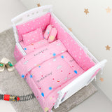 Pompous Infant & Toddler Pink Baby Bedding Set Dreaming